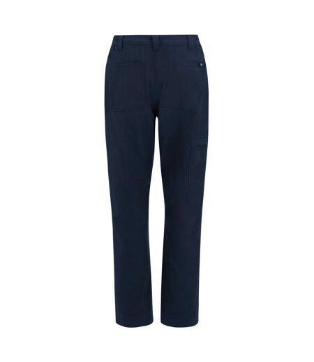Womens/ladies Pro Action Stretch Trousers Navy Regatta Professional