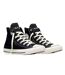 Baskets Montantes Chuck Classic Hi Femme Noir Blanc Converse-4