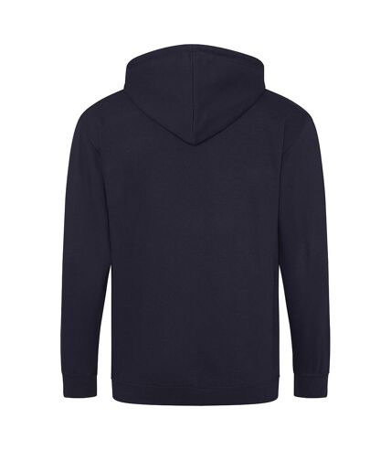 Awdis - Sweatshirt à capuche et fermeture zippée - Homme (Bleu marine) - UTRW180