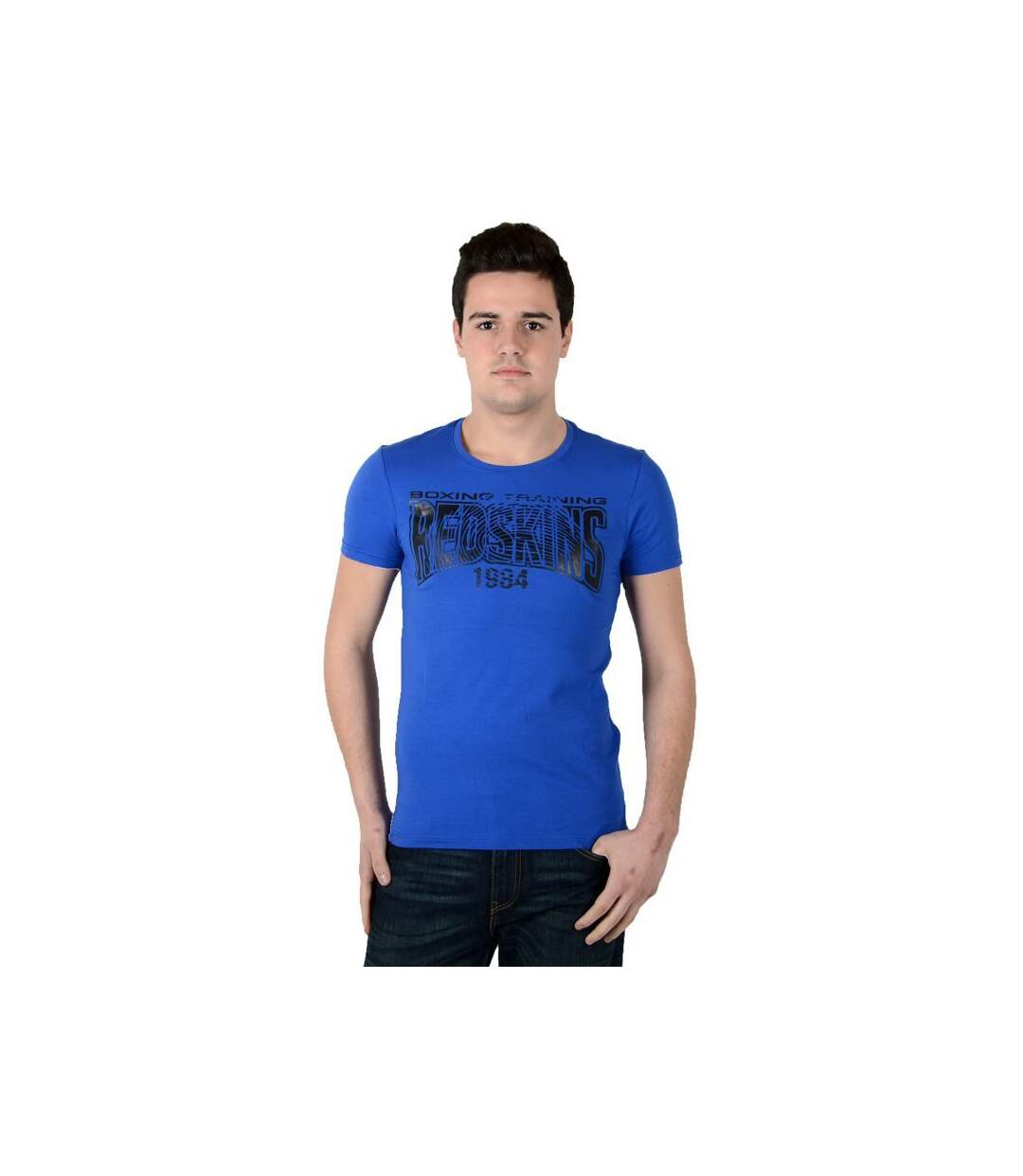 Tee Shirt Redskins Tracks Clader Bleu-4