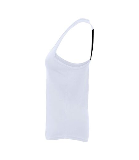 Débardeur sport femme blanc Tri Dri