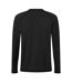 Haut Manches Longues Motif/style Logo En Caoutchouc Homme Noir The Couture Club-3