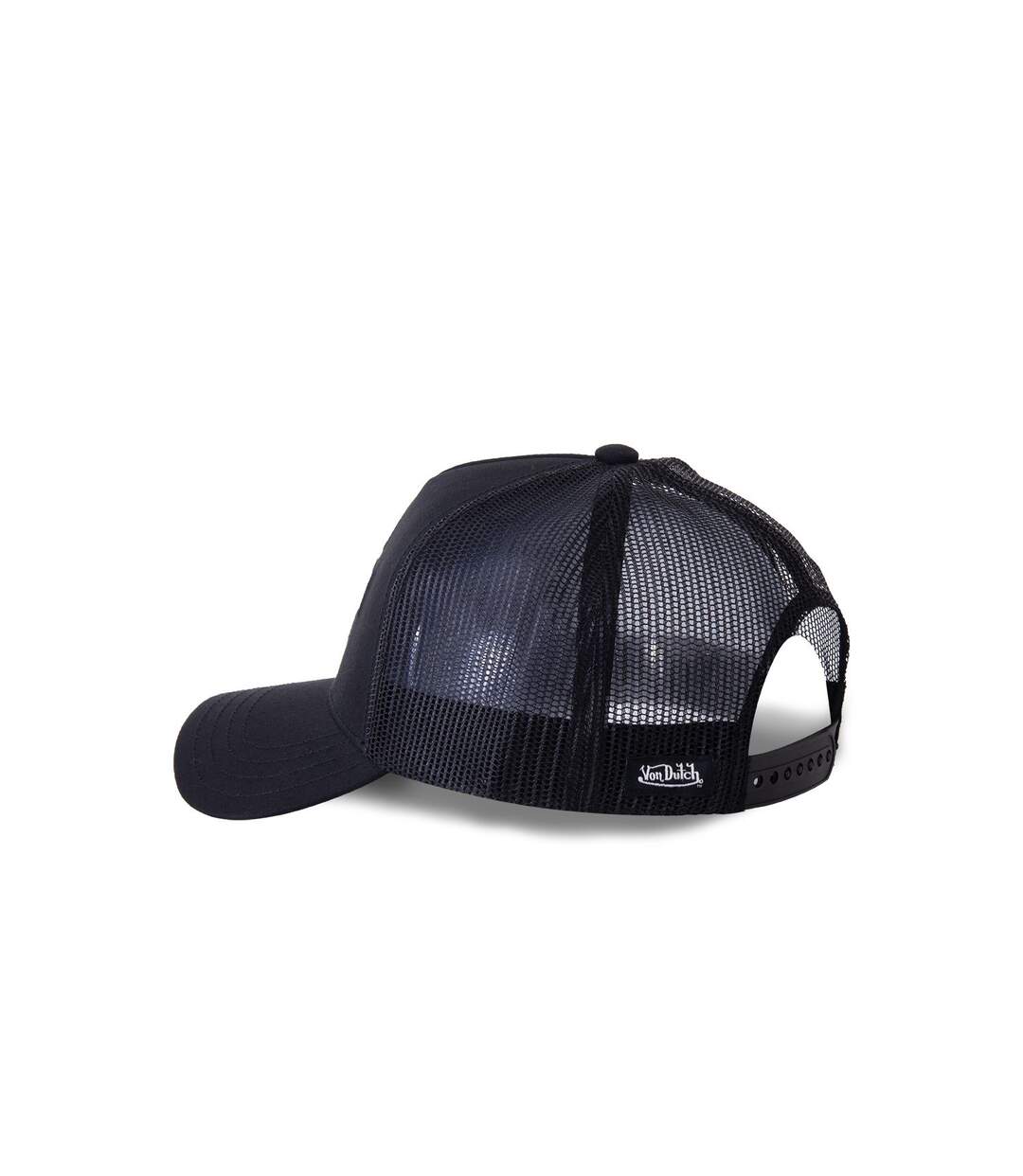 Casquette Trucker filet Bike Black Noir Vondutch-4