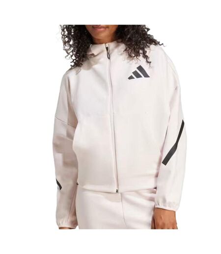Veste rose clair femme adidas jf4789