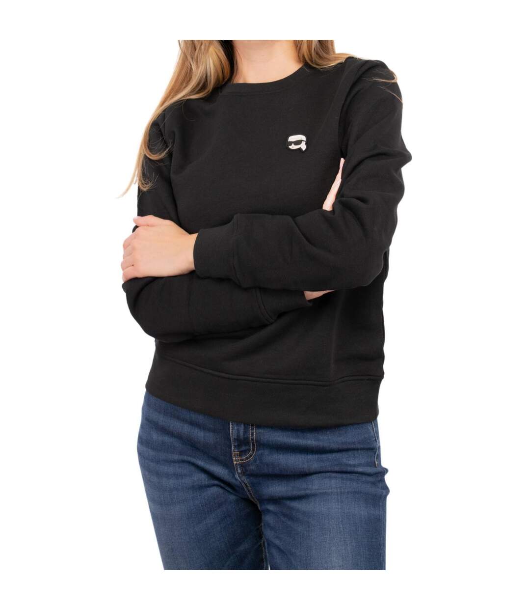 Sweat Femme Noir Karl Lagerfeld-1