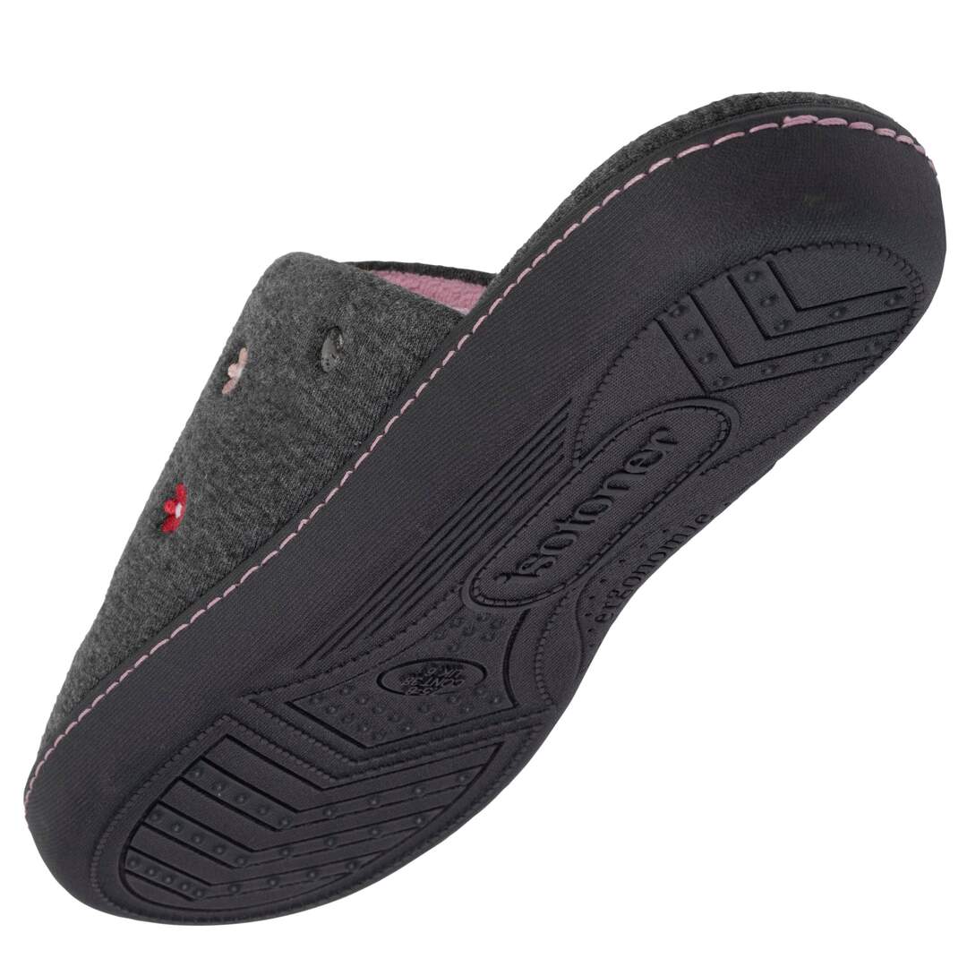 Isotoner Chaussons Mules femme ultra confortables et légères-5