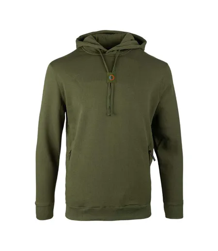 Sweat À Capuche Tech Homme Vert Speero