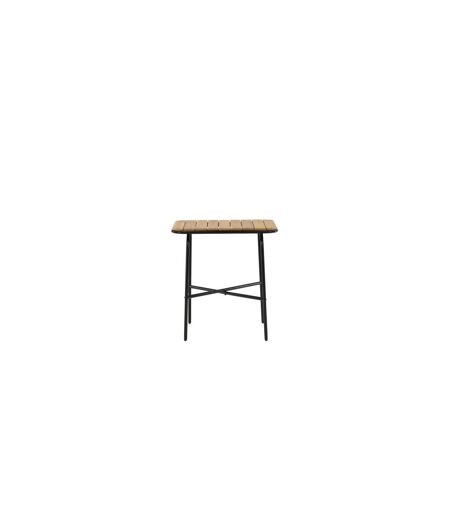 Table de Jardin en Bois Holmbeck 88cm Naturel