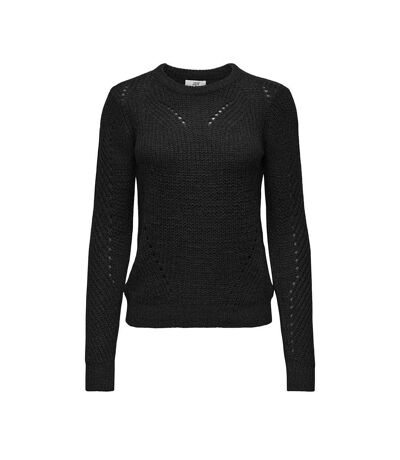 Pull en Maille Noir Femme JDY Felo Struc - L