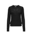 Pull en Maille Noir Femme JDY Felo Struc - L