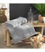 Drap de Bain Tendresse 90x150cm Gris Perle-4