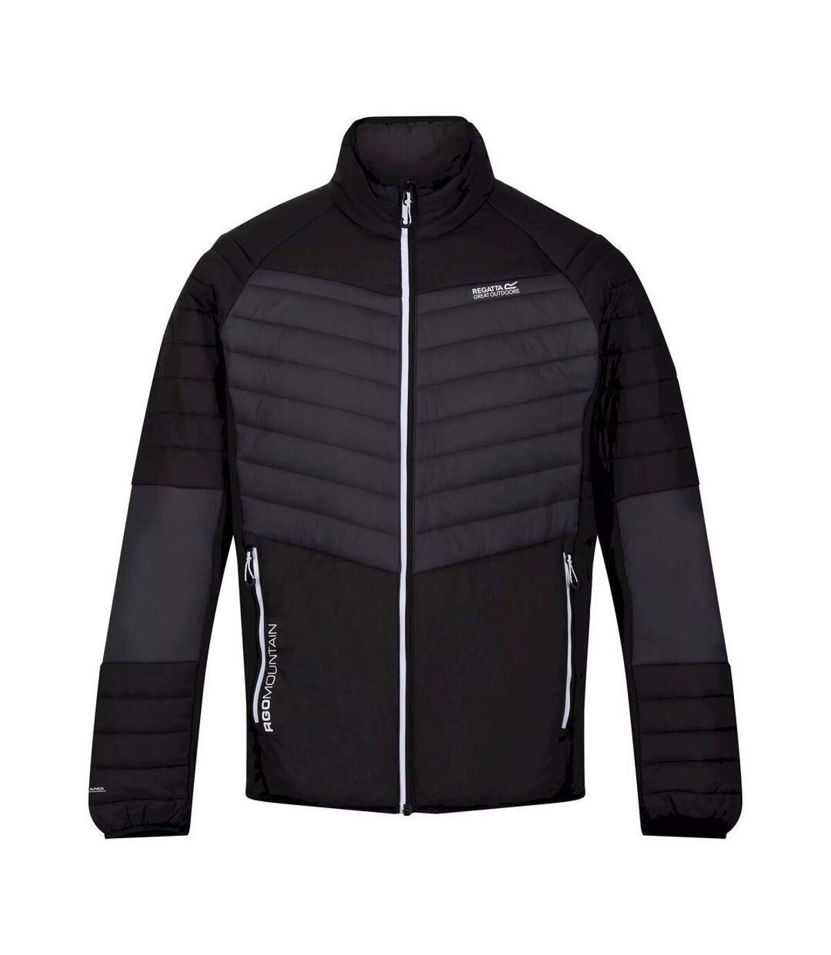 Regatta Mens Halton VI Soft Shell Jacket (Dark Grey/Black)