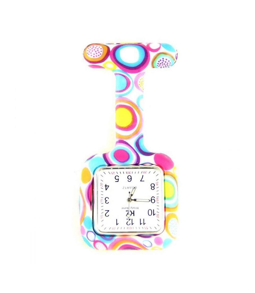 Montre Infirmière Silicone Carrée KRAZY 83