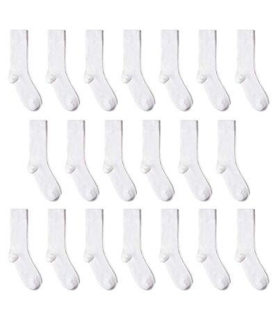 Chaussettes jersey unies – Lot 20 paires  - Fabriqué en UE