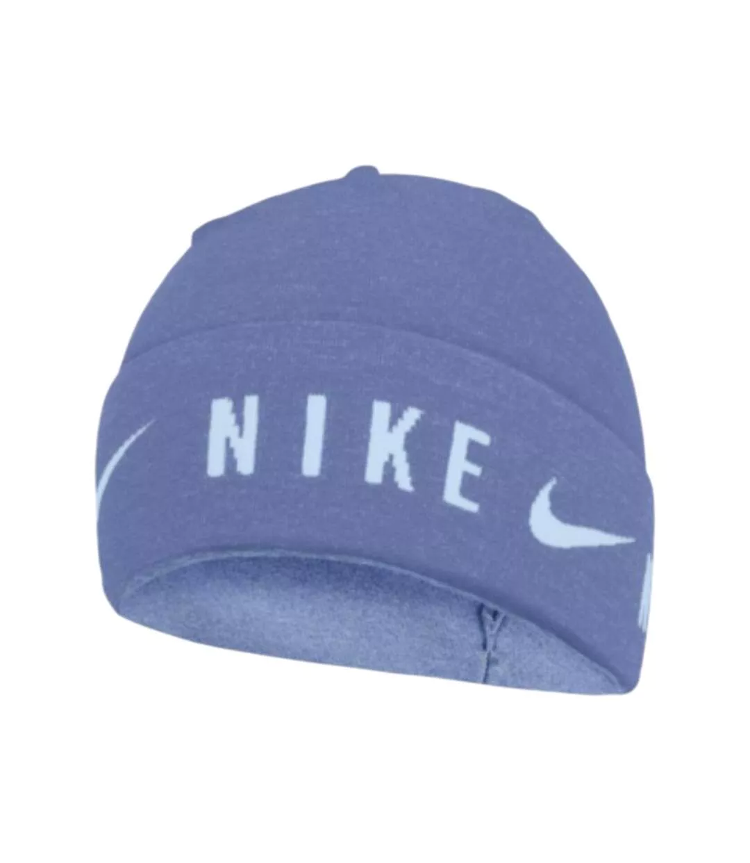 Bonnet Motif/style Tricoté U Bleu Nike-1