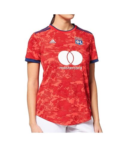 OL Maillot Extérieur Rouge Femme Adidas 2021/2022 - L