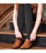 3 Pack Ladies Opaque Fleece Lined Thermal Tights for Winter-4