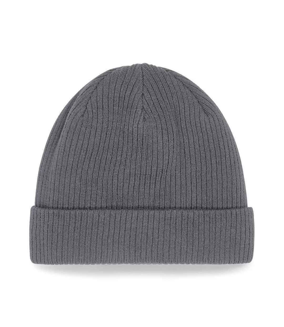 Unisex Adult Beanie Graphite Grey Beechfield-2