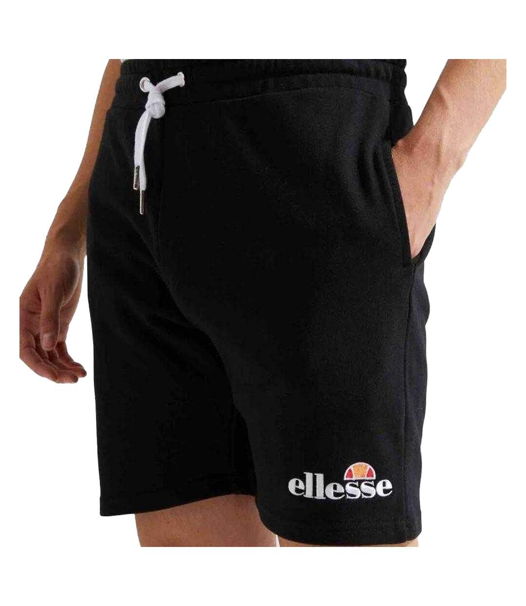 Short Motif/style Logo Brodé Silvan Homme Noir Ellesse-4