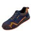 Unisex adults suede trim safety trainer navy/orange Result Work-Guard