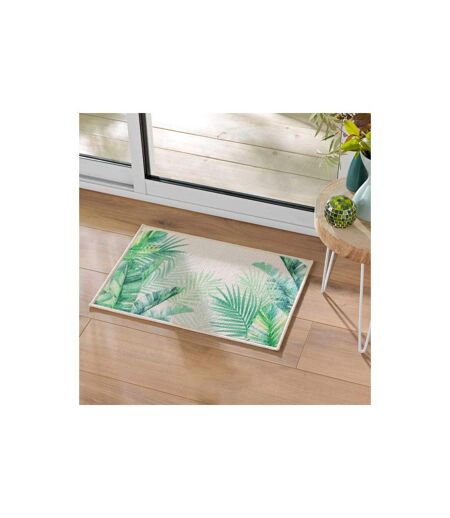 Tapis Déco Imprimé Native 50x80cm Vert