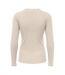 T-Shirt manches longues beige femme jdy fransiska-2
