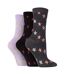 6 Pairs Ladies Multipack of Novelty Design Knitted Boot Socks | Autumn Socks-3