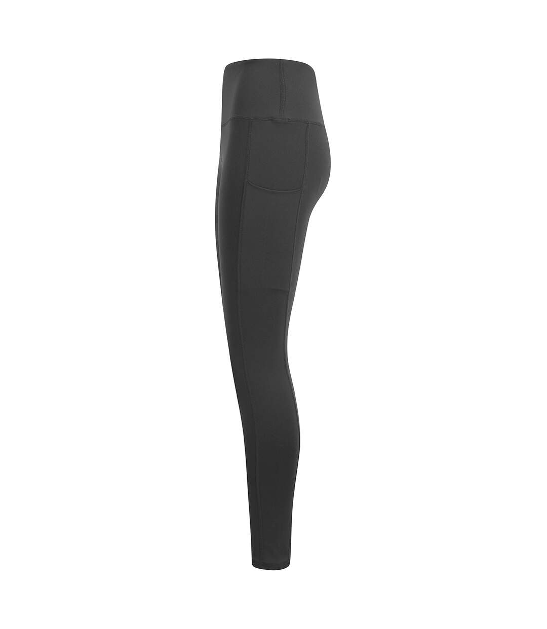 Womens/ladies Core Pocket Leggings Charcoal Tombo-3