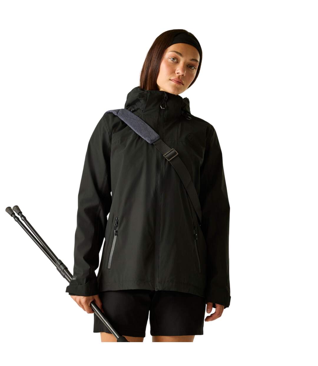 Womens/ladies Switch Up Iii Waterproof Jacket Black Dare 2B-1