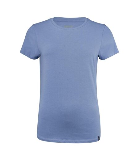 T-shirt American U Femme Bleu Clair Harvest