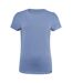 T-shirt American U Femme Bleu Clair Harvest-2