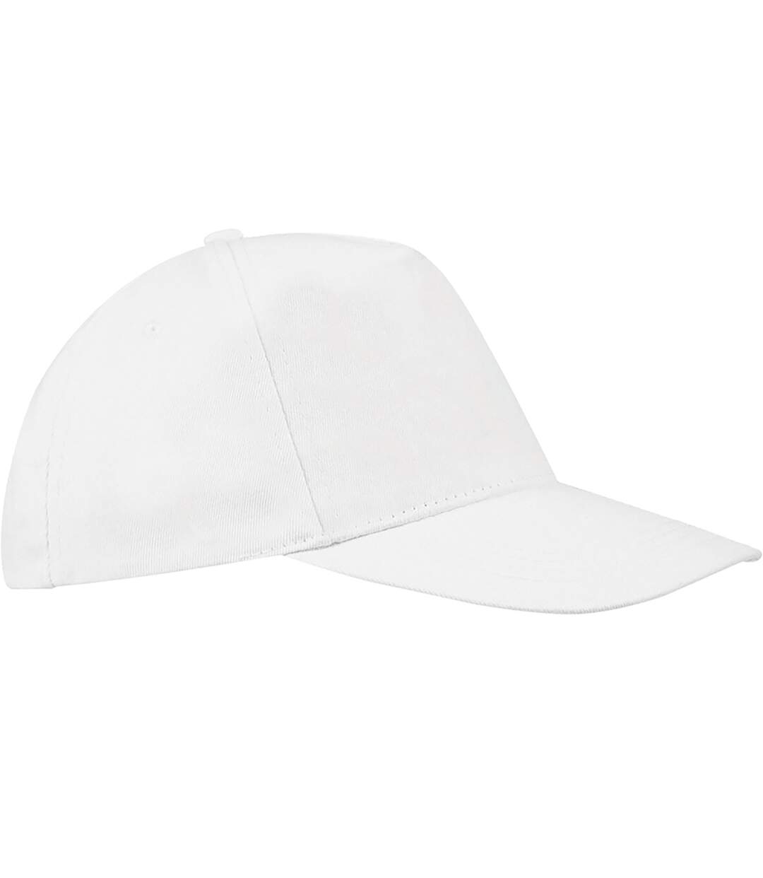 SOLS Unisex Buzz 5 Panel Baseball Cap (White) - UTPC370-1