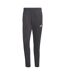 Mens Sereno Aeroready 3 Stripes Slim Tapered Tracksuit Bottoms Grey Adidas-1