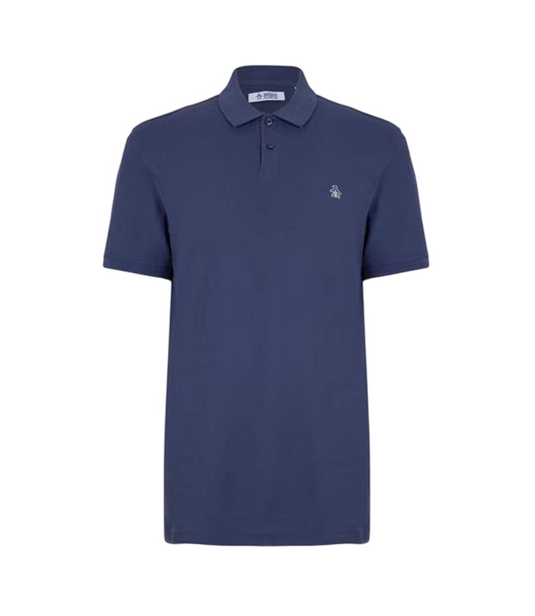 Mens Embroidered Logo Polo Shirt Indigo Original Penguin-2