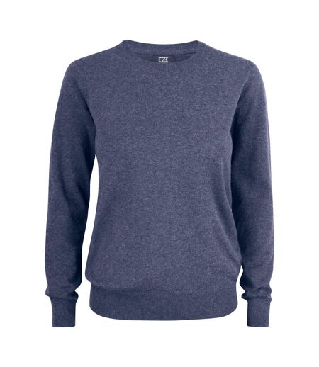 Sweat Oakville Femme Bleu Marine Chiné Cutter & Buck
