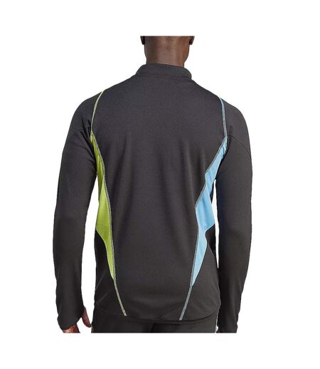 Arsenal sweat 1/2 zip noir homme adidas tiro 24 - l