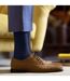 3 Pack Mens Plain and Patterned Bamboo Socks - Soft Breathable Everyday Comfort-5