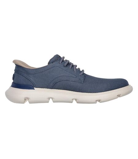 Mens garza clive slip-in trainers blue Skechers