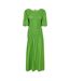 Womens/ladies Babydoll Maxi Dress Green Never Fully Dressed-2