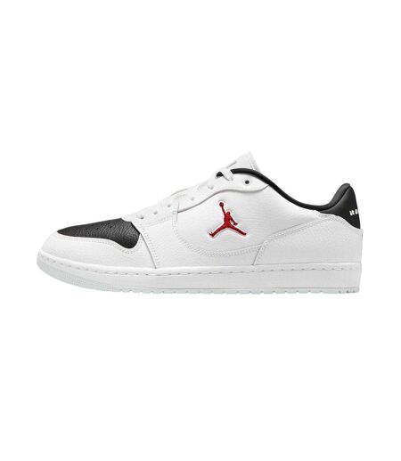 Baskets Air Jordan Court Connect Homme Blanc Rouge Noir Nike