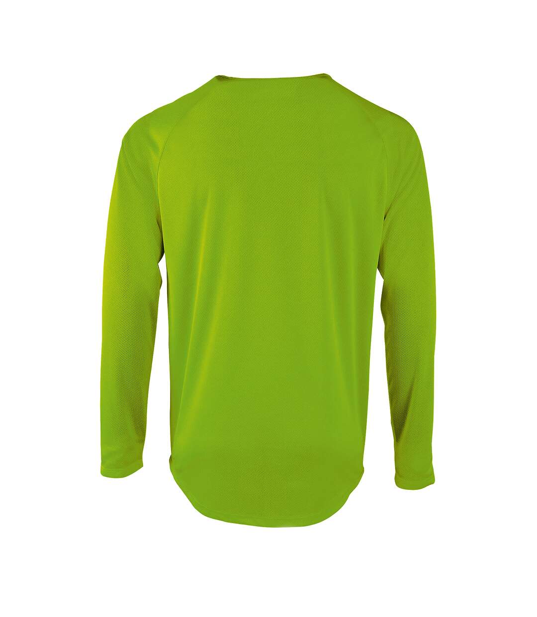 T-shirt à manches longues performance homme vert néon SOLS