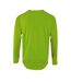 SOLS Mens Sporty Long Sleeve Performance T-Shirt (Neon Green)