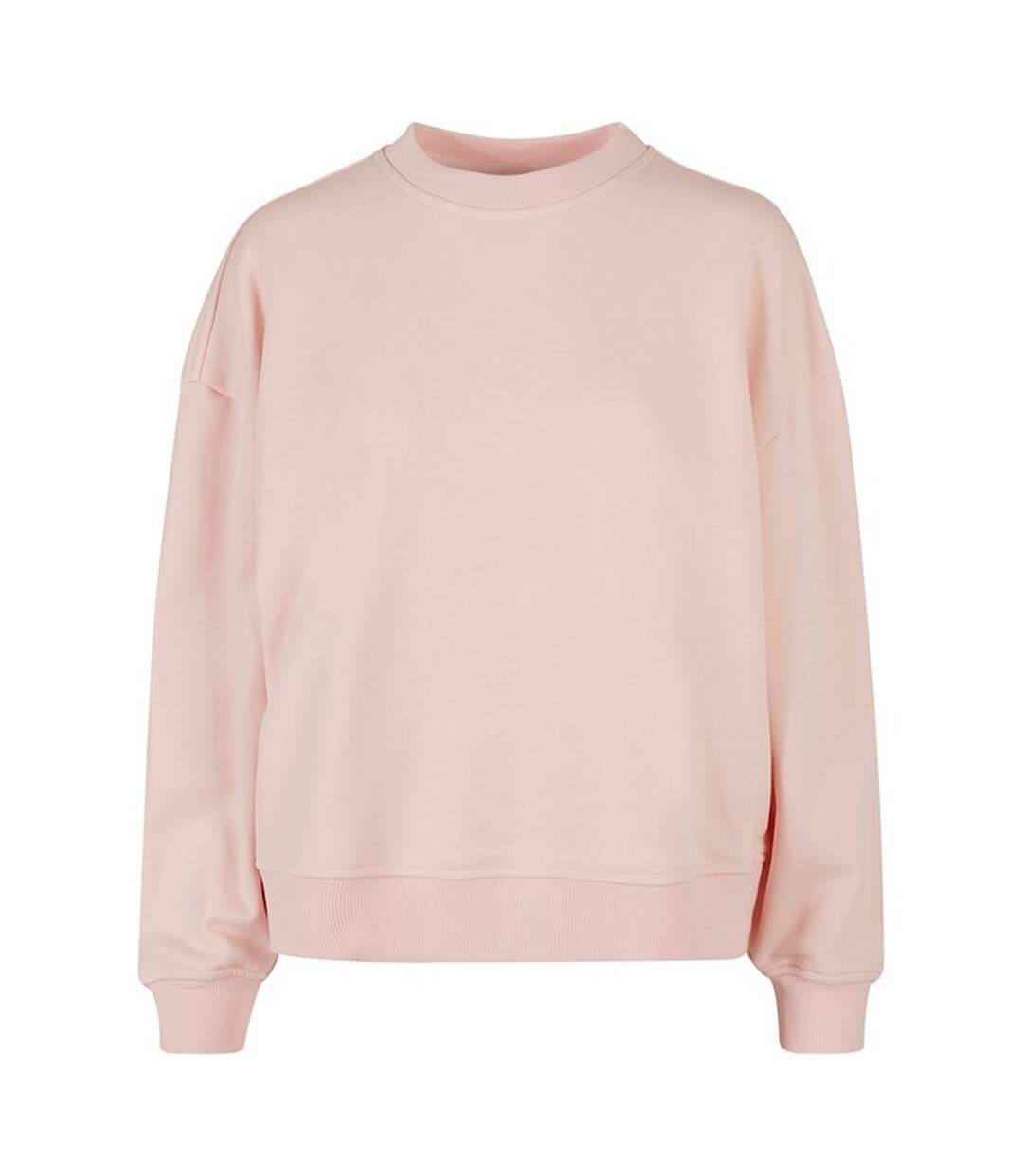 Womens/ladies oversized sweatshirt pink Build Your Brand