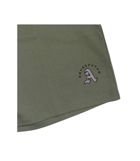 Short Homme Vert Kaki Aquascutum