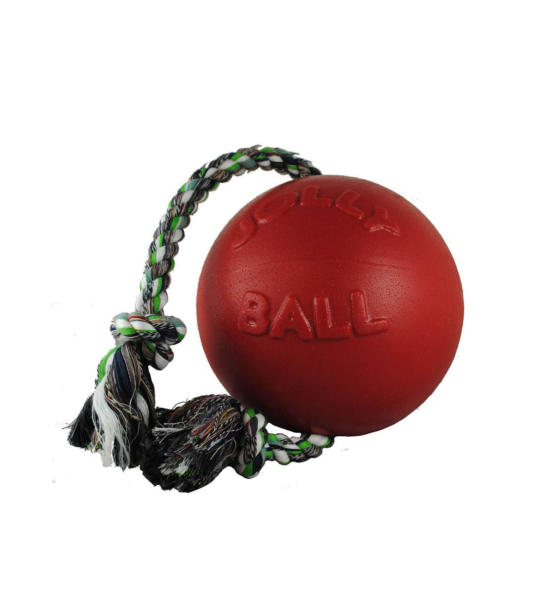 Balle pour chiens romp-n-roll 15,24 cm rouge Jolly Pets