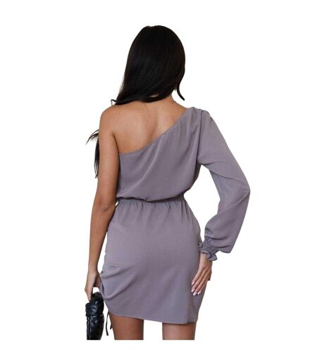 Robe Courte 1 Manche Femme Champignon AX Paris