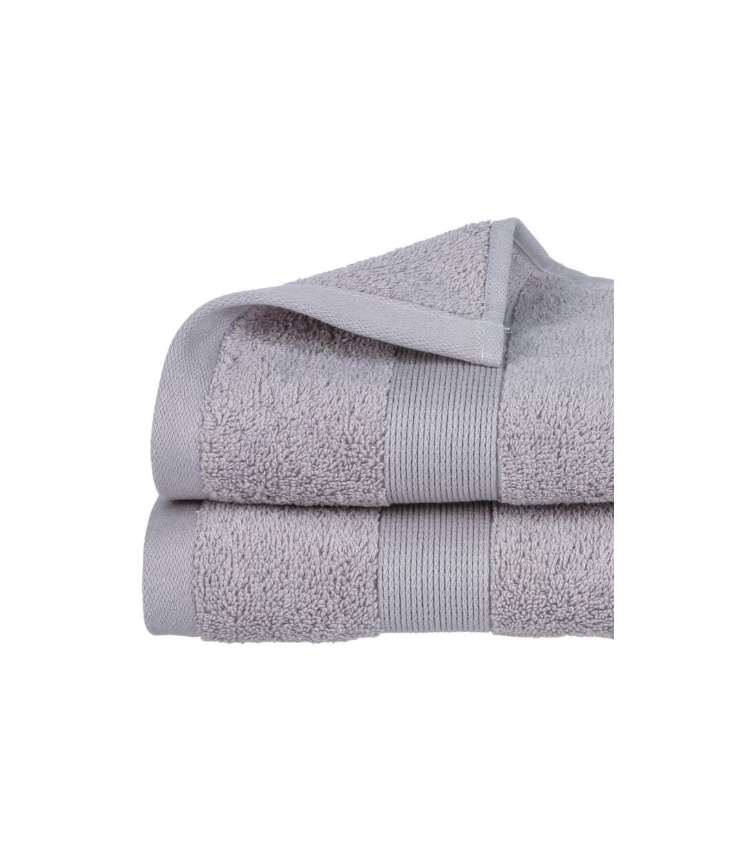 Serviette de Toilette Confort 50x90cm Taupe-3