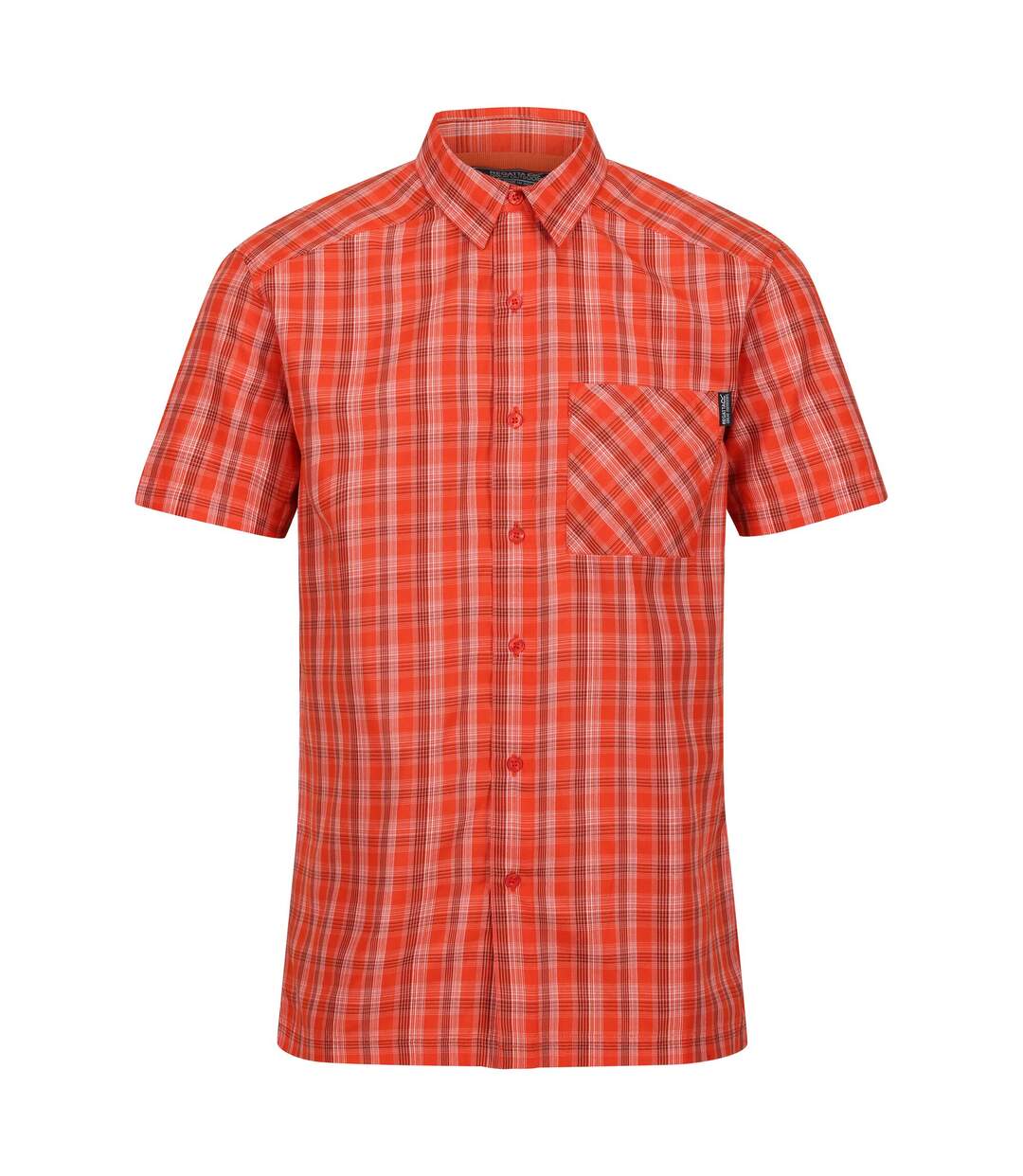 Chemise kalambo homme rouge orangé Regatta-1