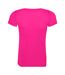 Just Cool Womens/Ladies Sports Plain T-Shirt (Hyper Pink)