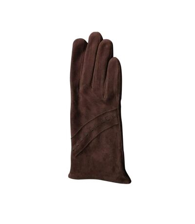 Gants Motif/style Nœud Femme Marron Eastern Counties Leather
